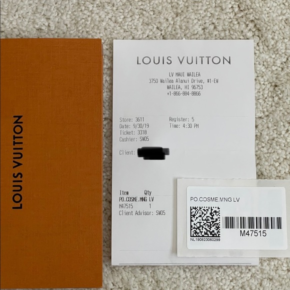 Louis Vuitton Cosmetic Pouch - Picture 11 of 11